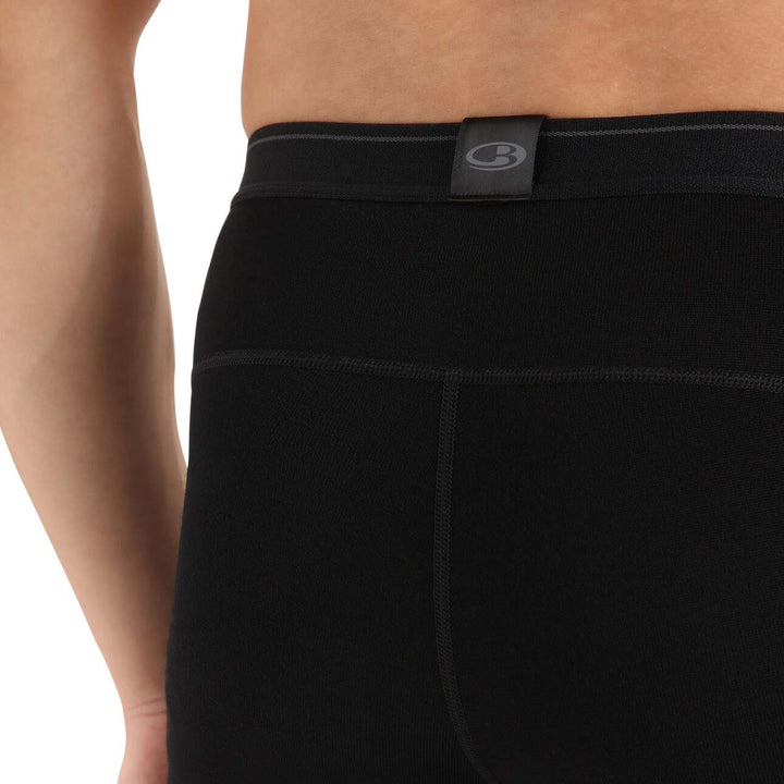 Icebreaker 260 Tech Thermal Leggings with Fly - Men's Black