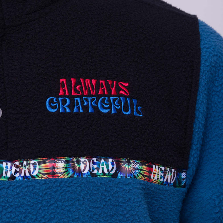 686 Tioga Sherpa Fleece Pullover - Men's Grateful Dead Blue Ash
