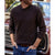 Outerknown Tomales Donegal Crew Sweater - Men's Toasted Pecan