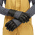 evo Pagosa Leather Gloves Black/Charcoal