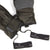 evo Pagosa Leather Gloves Black/Charcoal