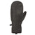 evo Pagosa Leather Mittens Black