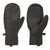 evo Pagosa Leather Mittens Black