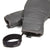 evo Pagosa Leather Mittens Charcoal