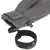 evo Pagosa Leather 3-Finger Mittens Charcoal