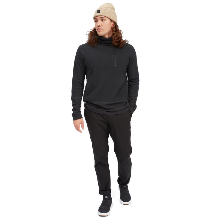 evo Polartec Hooded Pullover - Men's Black