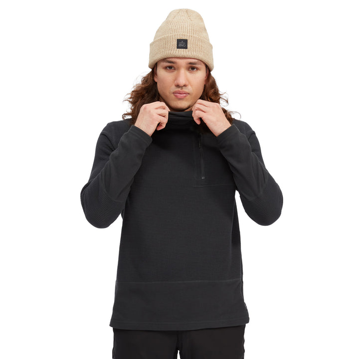 evo Polartec Hooded Pullover - Men's Black