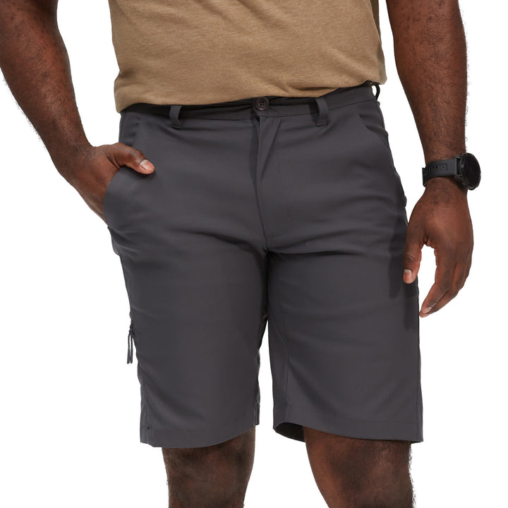 evo Burke Stretch Shorts - Men's Charcoal