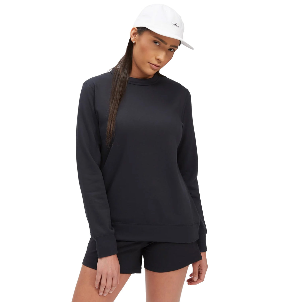 evo Crown Premium Crew Sweatshirt - Women's Black