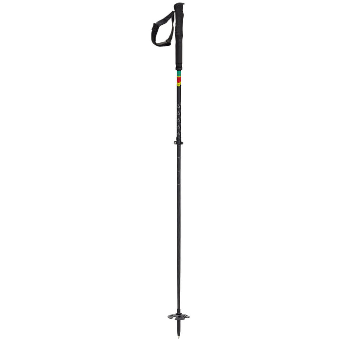evo Way Out Carbon Adjustable Ski Poles 2025 Black