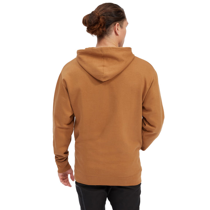 evo Square Logo Pullover Hoodie - Men's Saddle