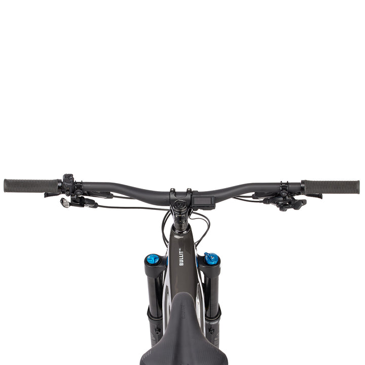 Santa Cruz Bullit MX CC S E-Mountain Bike 2024 Gloss Carbon and Blue