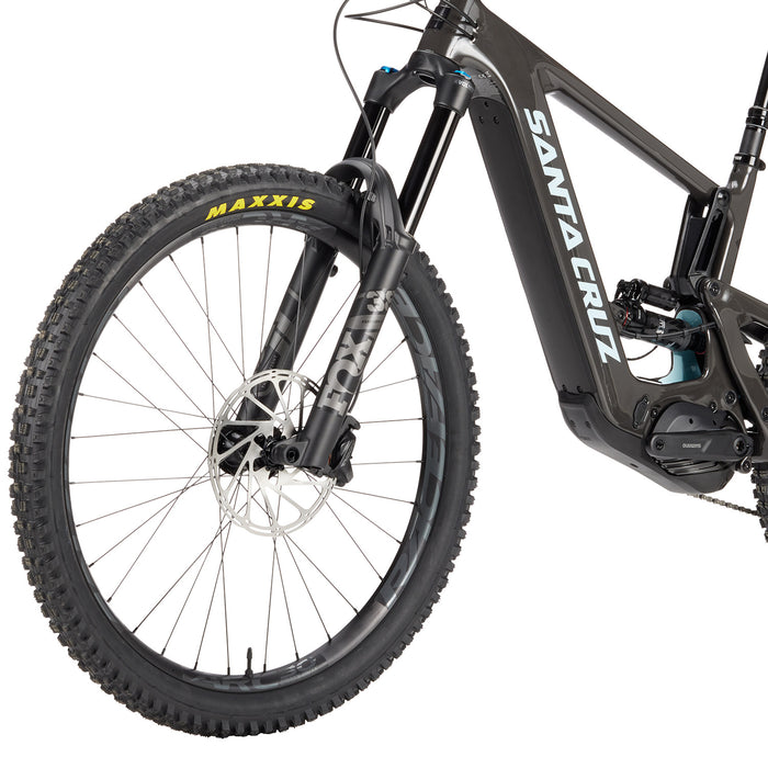 Santa Cruz Bullit MX CC S E-Mountain Bike 2024 Gloss Carbon and Blue