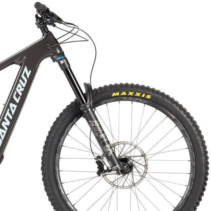 Santa Cruz Bullit MX CC S E-Mountain Bike 2024 Gloss Carbon and Blue