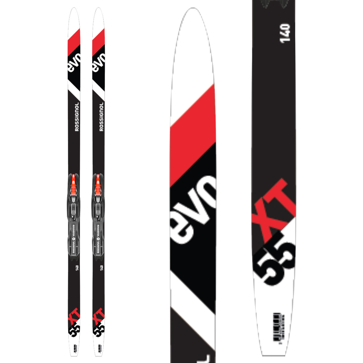 Rossignol Evo Action 55 Jr Cross Country Skis + Tour Step In Jr Bindings - Kids' 2023