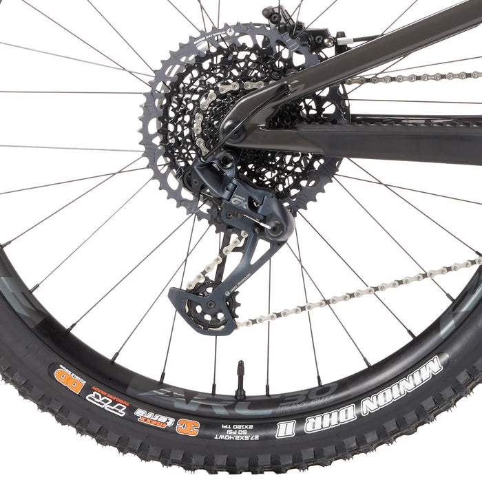 Santa Cruz Bullit MX CC S E-Mountain Bike 2024 Gloss Carbon and Blue