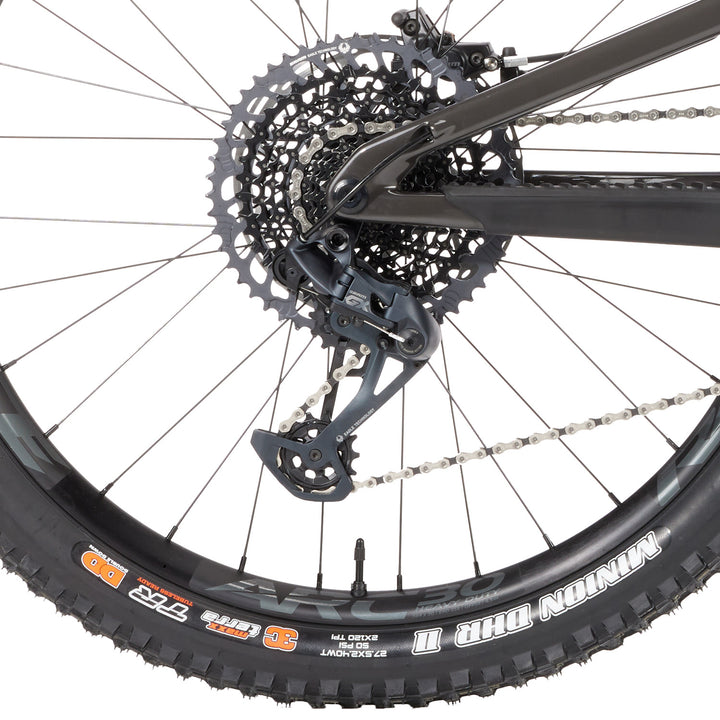 Santa Cruz Bullit MX CC S E-Mountain Bike 2024 Gloss Carbon and Blue