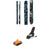 Atomic Bent 100 Skis + Look x evo Pivot 15 Ski Bindings 2024