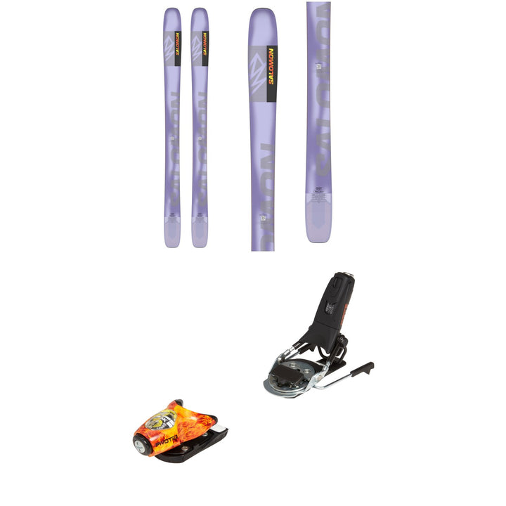 Salomon QST 106 Skis + Look x evo Pivot 15 Ski Bindings 2024