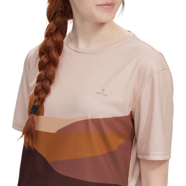 evo Short-Sleeve Bike Jersey - Women's Sunrise