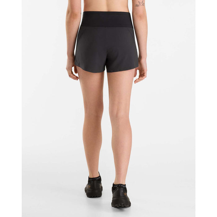 Arc'teryx Essent Run High-Rise 3.5" Shorts - Women's Black