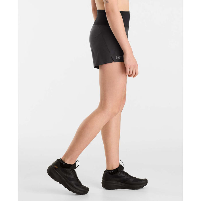 Arc'teryx Essent Run High-Rise 3.5" Shorts - Women's Black