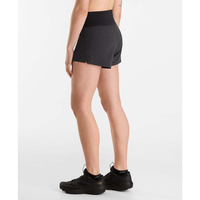 Arc'teryx Essent Run High-Rise 3.5" Shorts - Women's Black