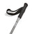 evo Way Up Adjustable Ski Poles Silver Gloss