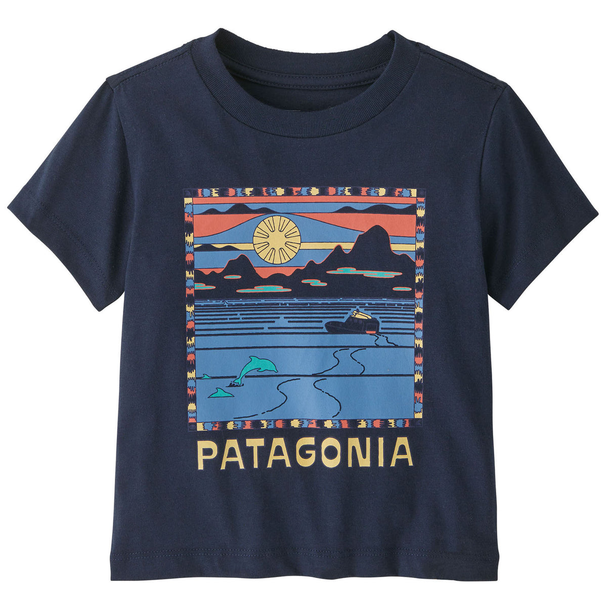 Patagonia Graphic T-Shirt - Toddlers' Summit Swell/New Navy