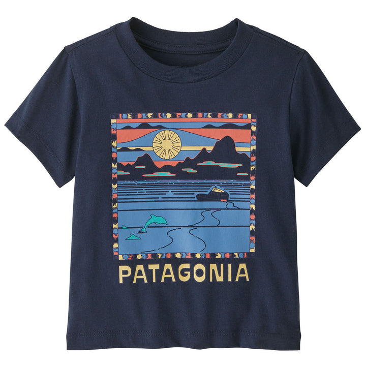 Patagonia Graphic T-Shirt - Toddlers' Summit Swell/New Navy