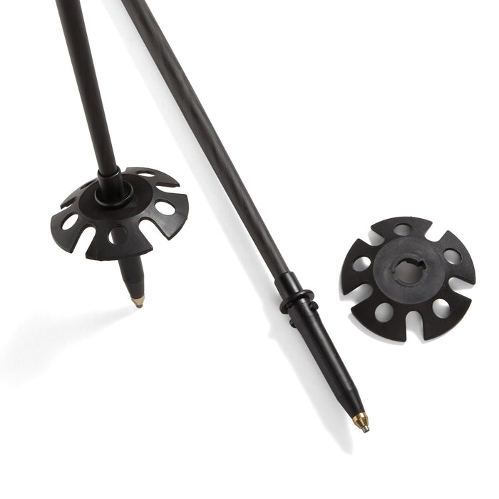 evo Way Out Carbon Adjustable Ski Poles 2025 Black