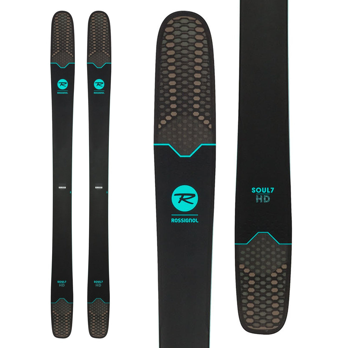Rossignol Soul 7 HD Skis + Marker Squire TCX Demo Bindings - Women's 2019