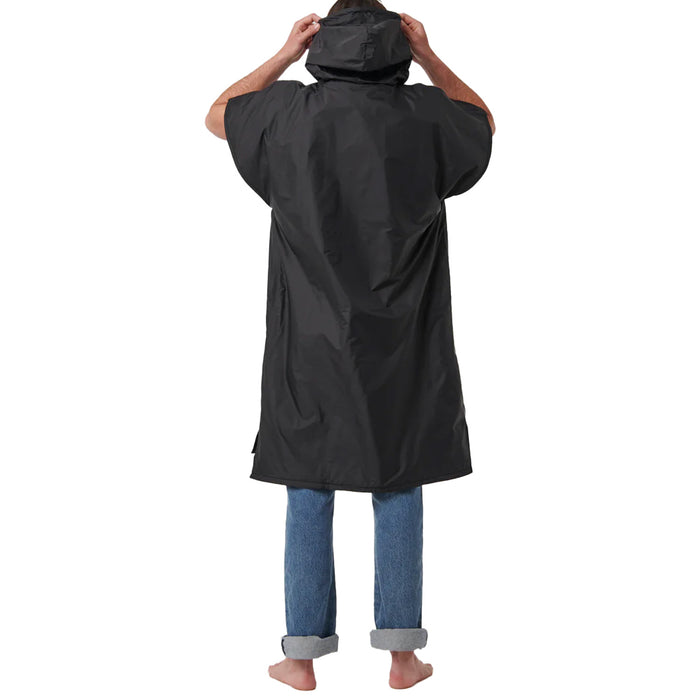 Slowtide Waterproof Changing Poncho Black
