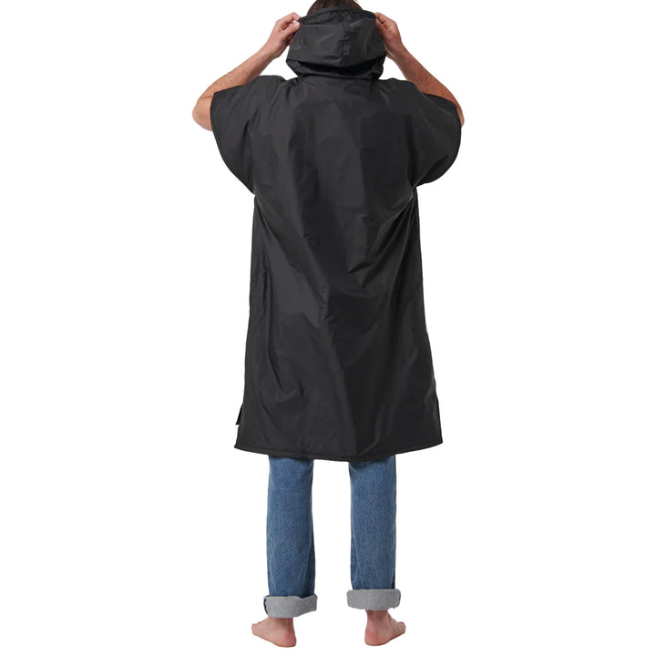 Slowtide Waterproof Changing Poncho Black
