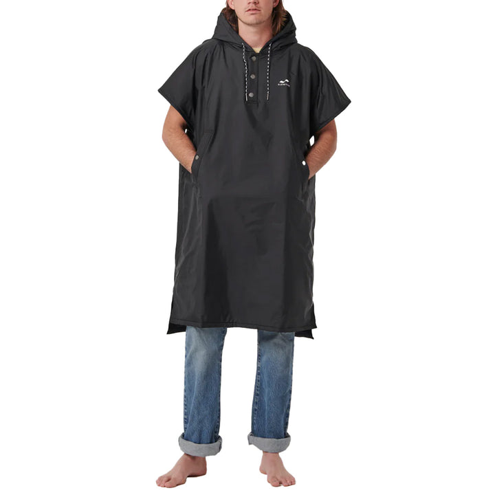 Slowtide Waterproof Changing Poncho Black