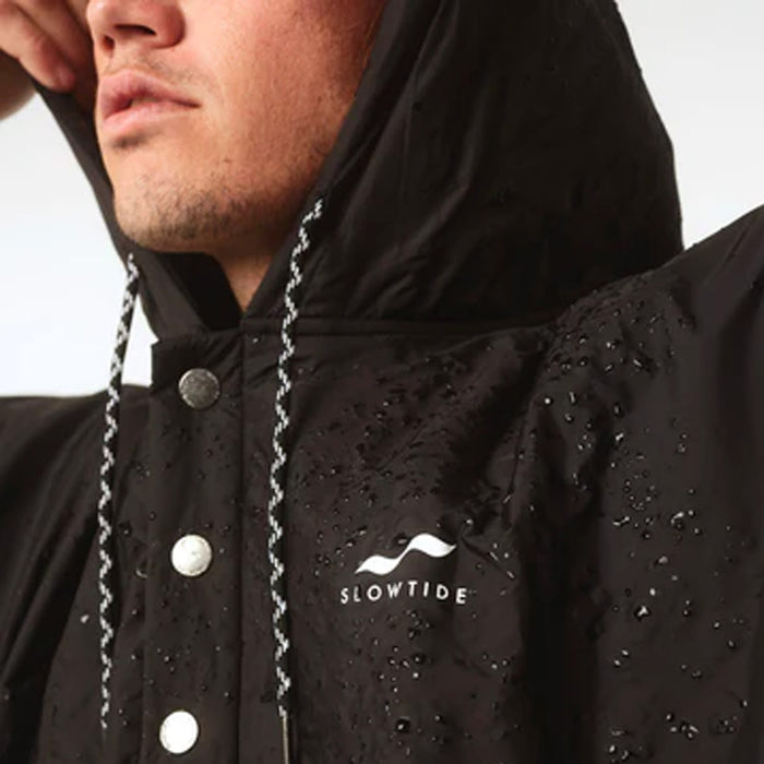 Slowtide Waterproof Changing Poncho Black