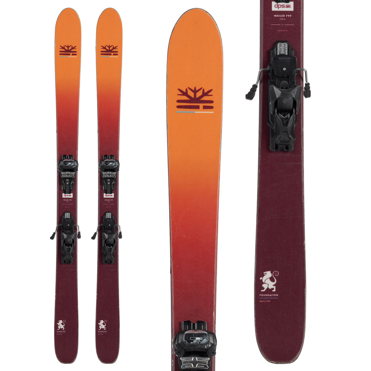 DPS Wailer 99 Skis + Tyrolia Attack 13 Bindings 2016