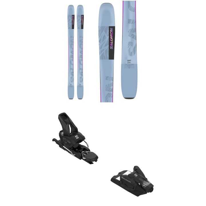 Salomon QST Lux 92 Skis - Women's + Salomon Strive 12 GW Ski Bindings 2025