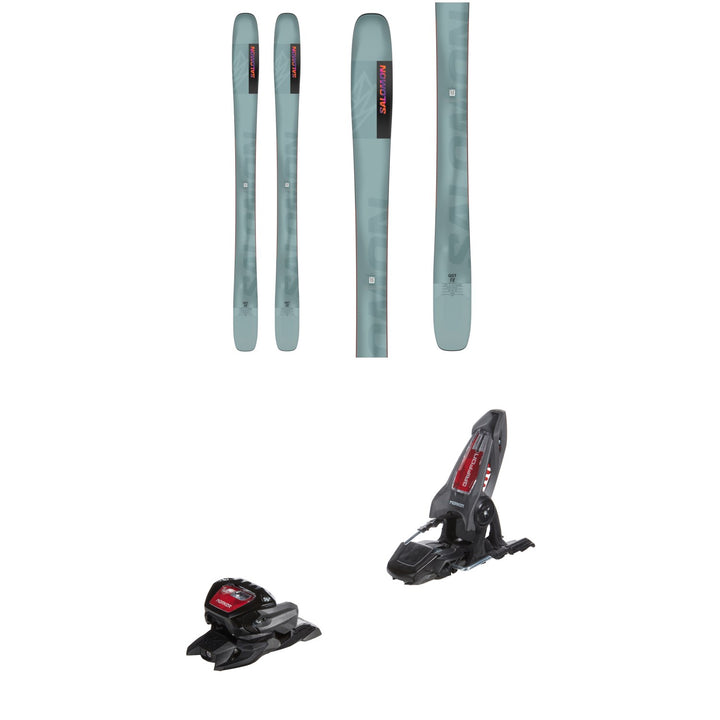 Salomon QST 98 Skis + Marker Griffon 13 ID Ski Bindings