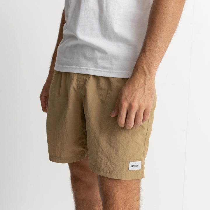 Rhythm Mod Sport Jam Shorts - Men's Camel