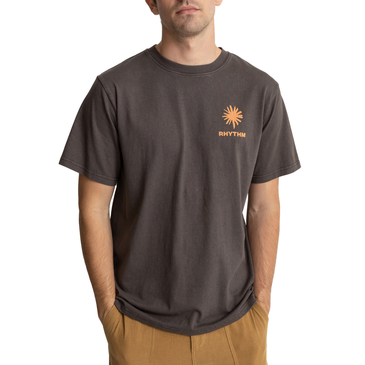 Rhythm Zone Vintage Short-Sleeve T-Shirt - Men's Vintage Black