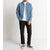 Rhythm Denim Long-Sleeve Shirt - Men's Demin