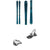 Blizzard Black Pearl 82 Skis - Women's + Tyrolia Attack 11 GW Ski Bindings 2024