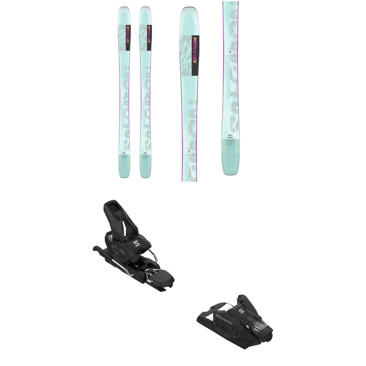 Salomon QST Lumen 98 Skis - Women's + Salomon Strive 12 GW Ski Bindings 2024