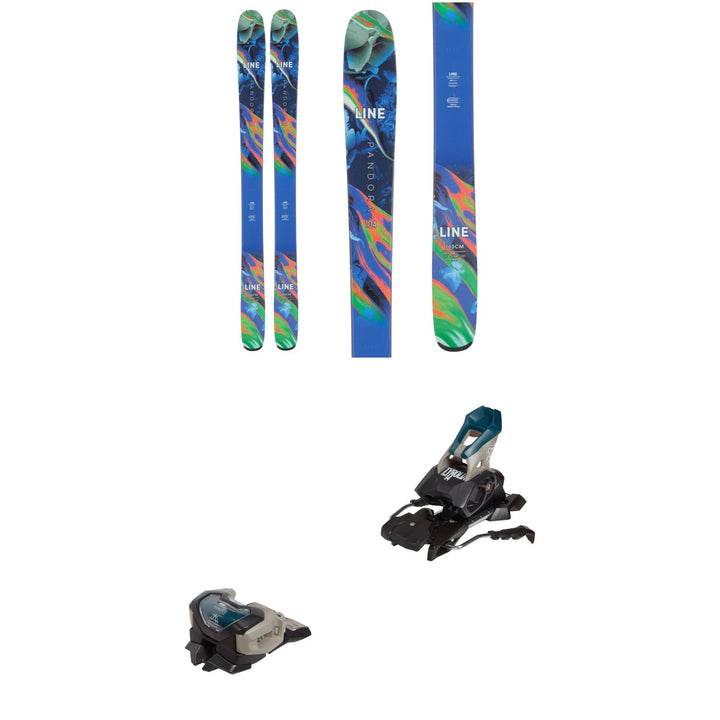 Line Skis Pandora 104 Skis - Women's + Tyrolia x evo Attack 14 GW Ski Bindings