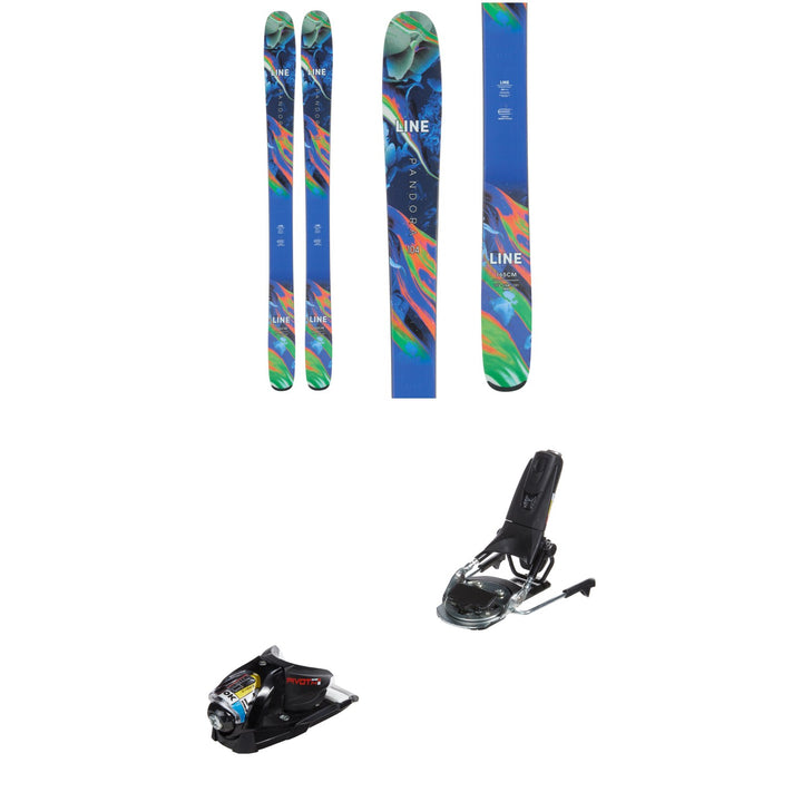 Line Skis Pandora 104 Skis - Women's + Look Pivot 14 GW Ski Bindings