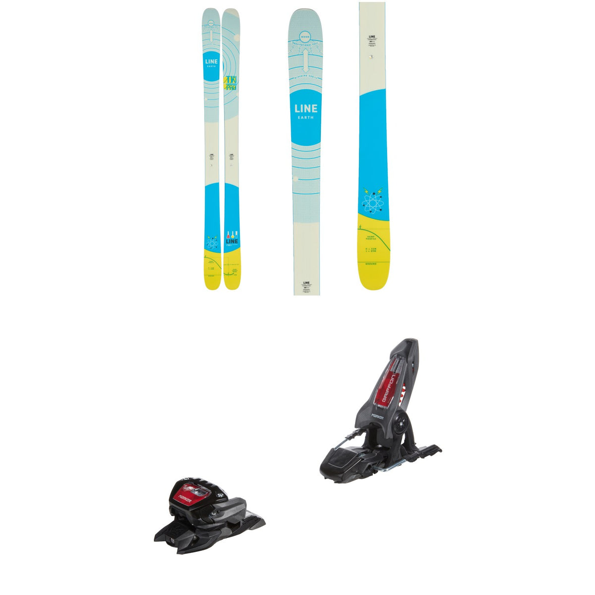 Line Skis Tom Wallisch Pro Skis + Marker Griffon 13 ID Ski Bindings 2024