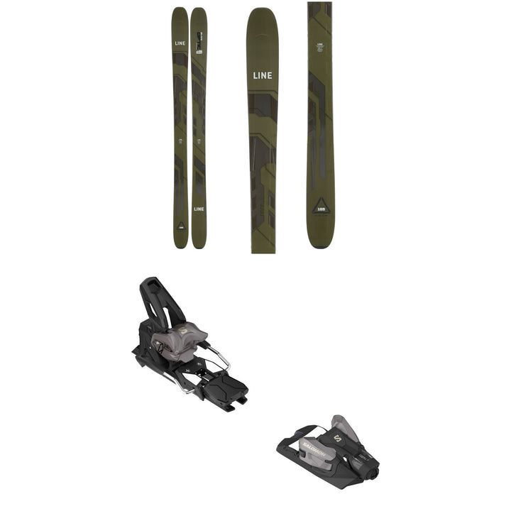 Line Skis Blade Optic 104 Skis + Salomon Strive 14 GW Ski Bindings 2024