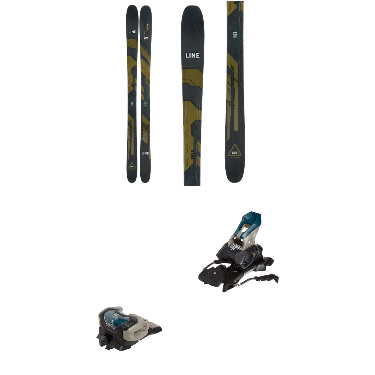 Line Skis Blade Optic 96 Skis + Tyrolia x evo Attack 14 GW Ski Bindings 2024