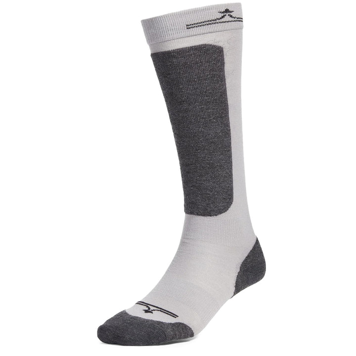 evo Lightweight Merino Plus Snow Socks Nickel